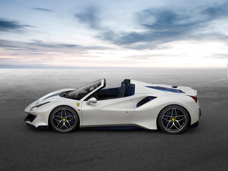 Illustration for article titled The Ferrari 488 Pista Spider Is the Convertible With the Most Powerful Ferrari V8 Ever